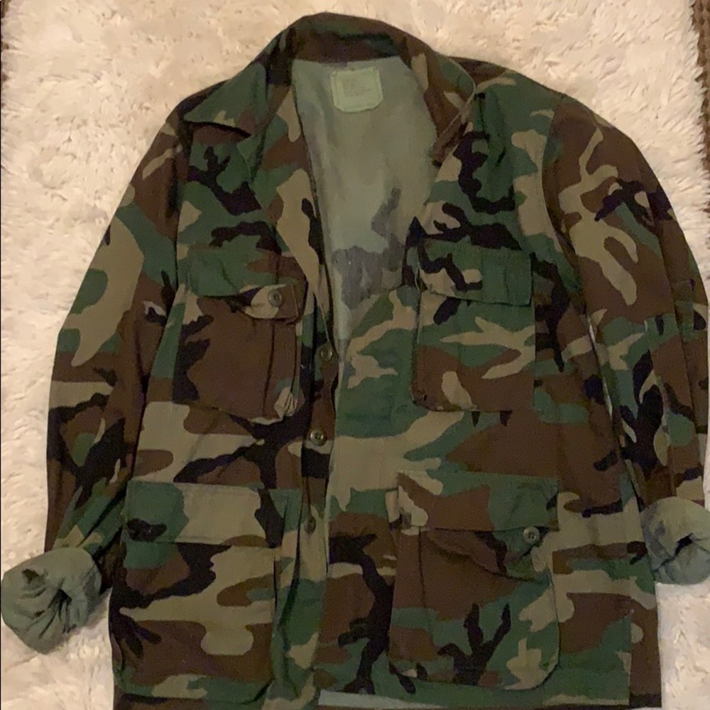 Army camo jacket